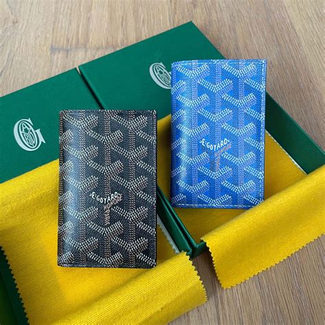 men's card holder goyard|goyard card holder price 2022.